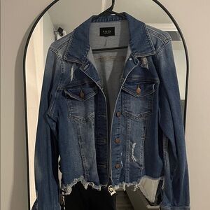 Risen Women's Blue Jean Jacket NWOT